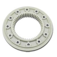 Excavator-engine-flywheel-coupling